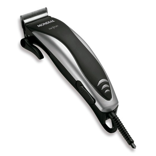 Máquina de cortar cabelo com 4 pentes e acessórios Hair Stylo - CR-02 110V Máquina de cortar cabelo com 4 pentes e acessórios Hair Stylo - CR-02 110V