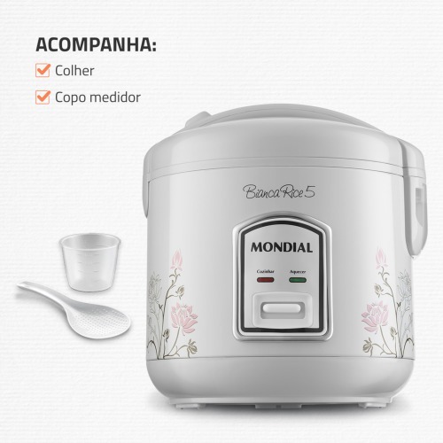 Panela el�trica de arroz 5 x�caras Bianca Rice - NPE-05-5X  220V