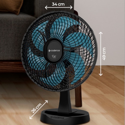 Ventilador de mesa mini 30 cm 6 p�s 3 velocidades Fresh Mini - VTR310  110V