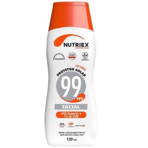 Protetor solar facial 120 ml FPS 99 - 9230293
