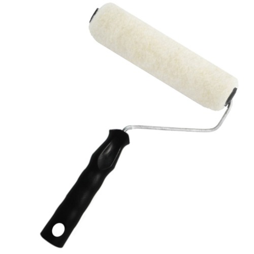 Rolo de lã de carneiro para pintura com suporte de 15 cm - 0.1215 Rolo de lã de carneiro para pintura com suporte de 15 cm - 0.1215