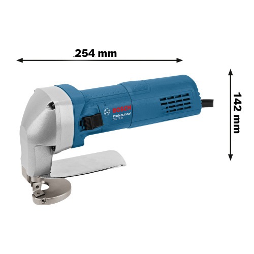 Tesoura faca 750 watts para cortes retos e curvos em aço - GSC 75-16 220V Tesoura faca 750 watts para cortes retos e curvos em aço - GSC 75-16 220V