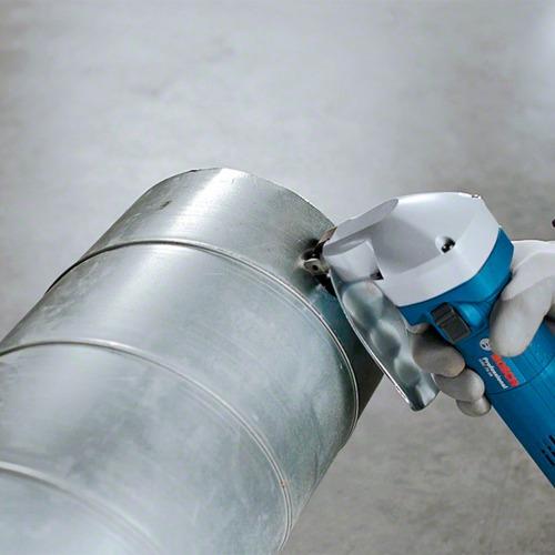 Tesoura faca 750 watts para cortes retos e curvos em aço - GSC 75-16 220V Tesoura faca 750 watts para cortes retos e curvos em aço - GSC 75-16 220V