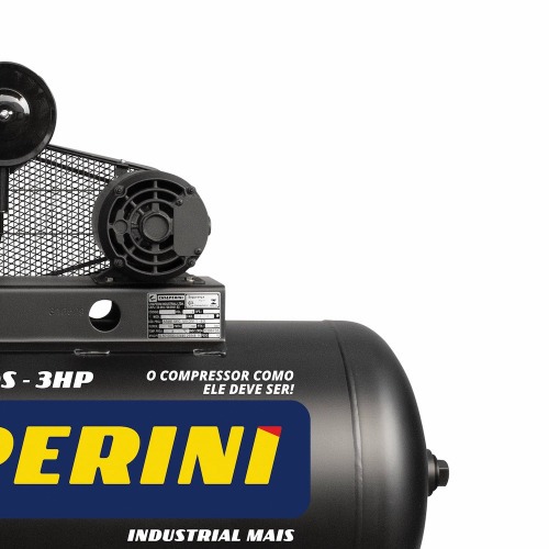 Compressor de ar 15 p�s 200 litros 3 hp 175 lbs monof�sico - CJ 15+ APV 200L  110V/220V