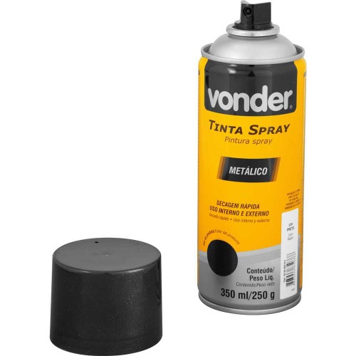 Tinta spray metálico 350 ml Tinta spray metálico 350 ml