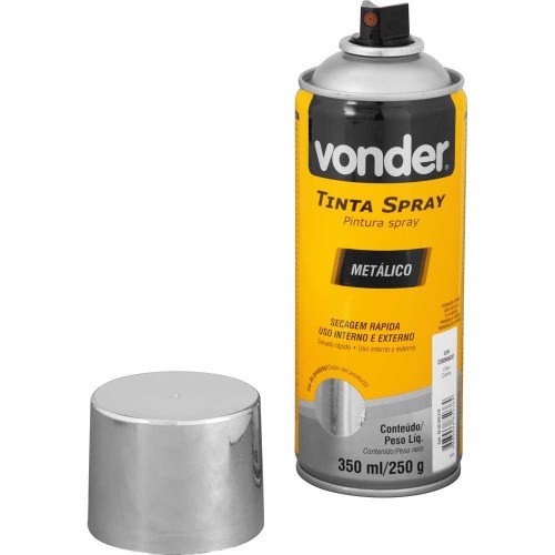 Tinta spray metálico 350 ml Tinta spray metálico 350 ml