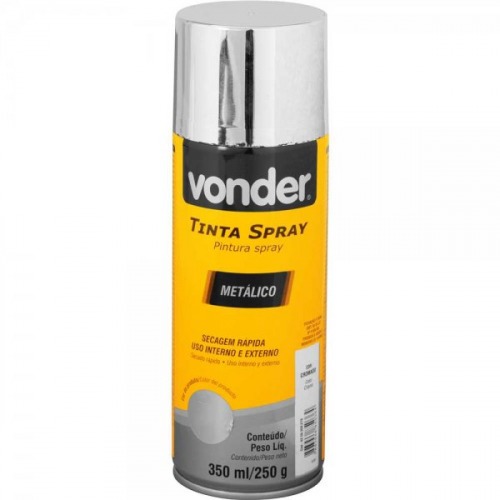 Tinta spray metálico 350 ml Tinta spray metálico 350 ml