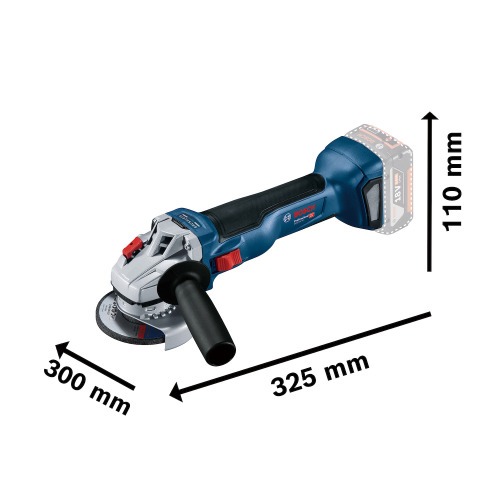 Esmerilhadeira angular a bateria 18V Brushless Sem bateria - GWS 18V-10 Esmerilhadeira angular a bateria 18V Brushless Sem bateria - GWS 18V-10