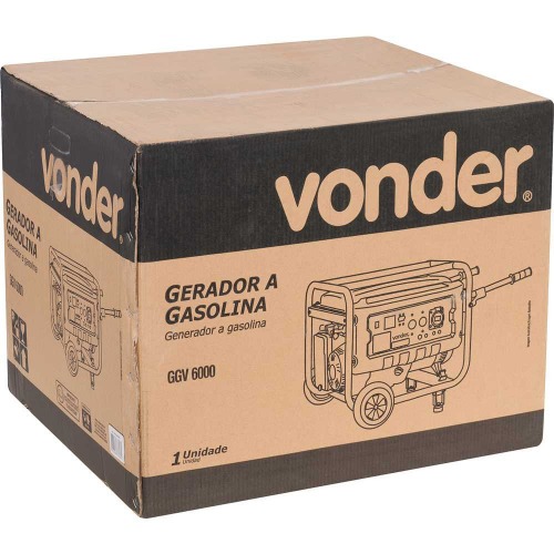 Gerador de energia 6 Kva a gasolina - GGV 6000 110V/220V Gerador de energia 6 Kva a gasolina - GGV 6000 110V/220V