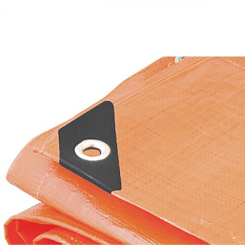 Lona refor�ada de polietileno laranja 16 m x 10 m  