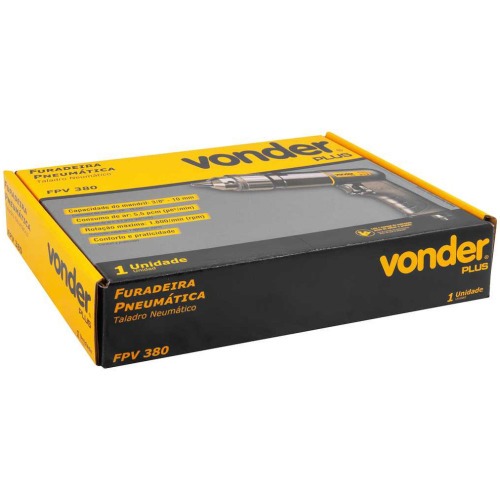 Furadeira pneumática 3/8 Furadeira pneumática 3/8