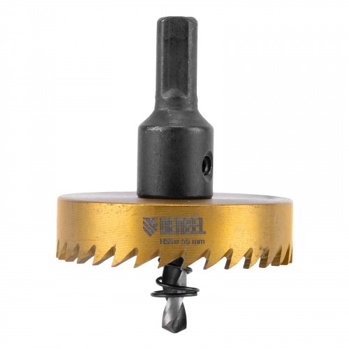 Serra copo para metal 55 mm revestimento em Nitreto de Tit�nio com suporte