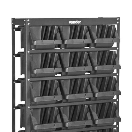 Estante metálica com 21 gavetas nº 7 Estante metálica com 21 gavetas nº 7