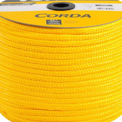 Corda multifilamento tran�ada 8 mm com rolo de 258 metros