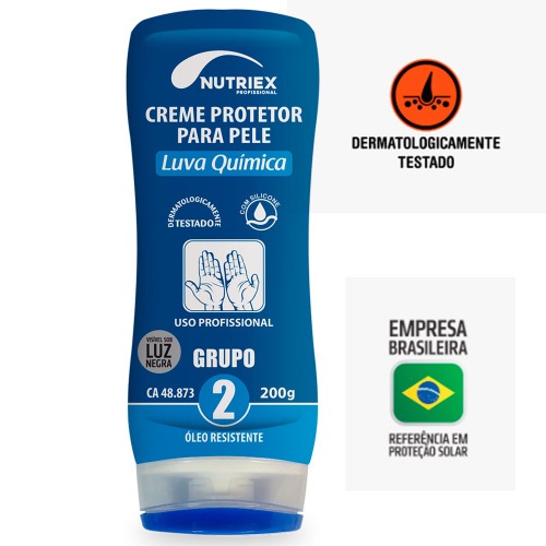 Creme protetor para a pele Luva química 200g grupo - 9210584 Creme protetor para a pele Luva química 200g grupo - 9210584