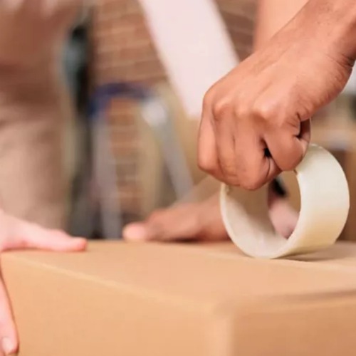 Fita adesiva transparente 48 mm x 40 m Fita adesiva transparente 48 mm x 40 m