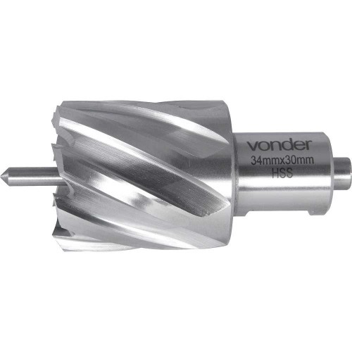 Broca anular encaixe Weldon 34 mm x 30 mm Broca anular encaixe Weldon 34 mm x 30 mm