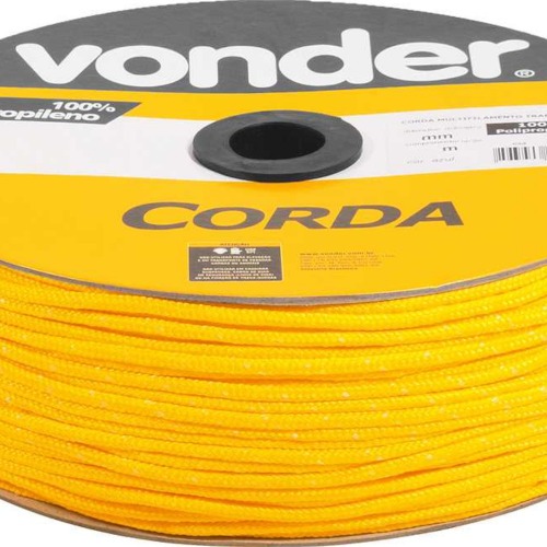 Corda multifilamento tran�ada 3 mm com rolo de 625 metros