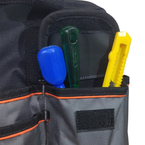 Bolsa para ferramentas 450 x 310 x 265 mm com 22 bolsos - 96034