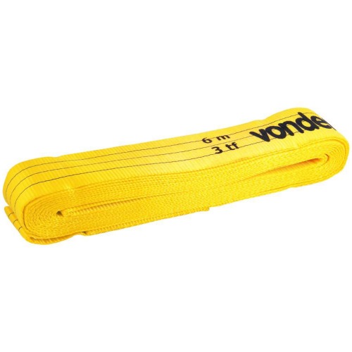 Cinta plana para elevação de carga 6 m 3 T Cinta plana para elevação de carga 6 m 3 T