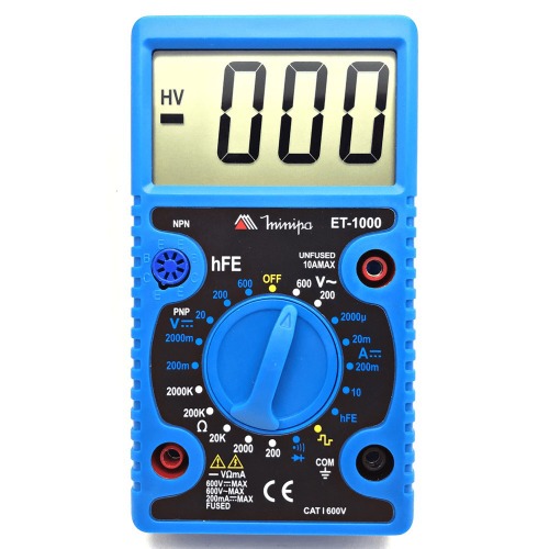 Mult�metro digital port�til  - ET-1000