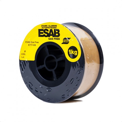 Arame para solda mig 1,0 mm 1 kg uso sem gás - Gas Free Arame para solda mig 1,0 mm 1 kg uso sem gás - Gas Free