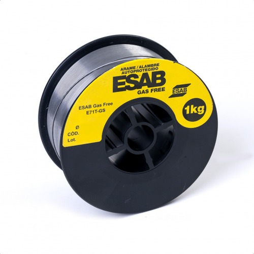 Arame para solda mig 1,0 mm 1 kg uso sem gás - Gas Free Arame para solda mig 1,0 mm 1 kg uso sem gás - Gas Free