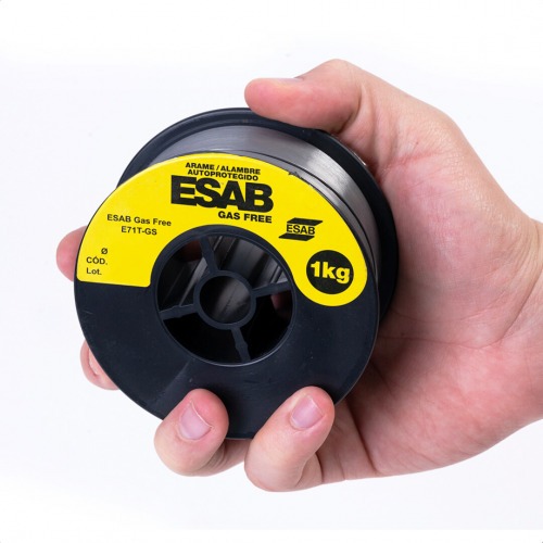 Arame para solda mig 1,0 mm 1 kg uso sem gás - Gas Free Arame para solda mig 1,0 mm 1 kg uso sem gás - Gas Free