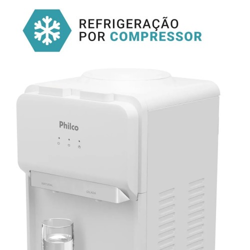 Bebedouro de mesa refrigerado por compressor branco - PBE11	  220V
