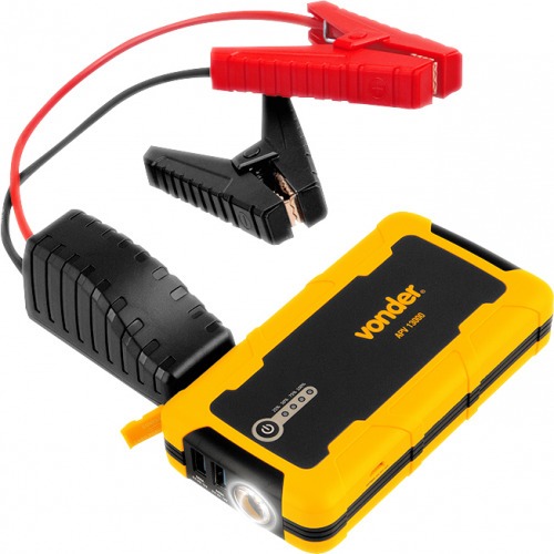 Auxiliar de partida portátil 600A 12 volts - APV 13000 Auxiliar de partida portátil 600A 12 volts - APV 13000