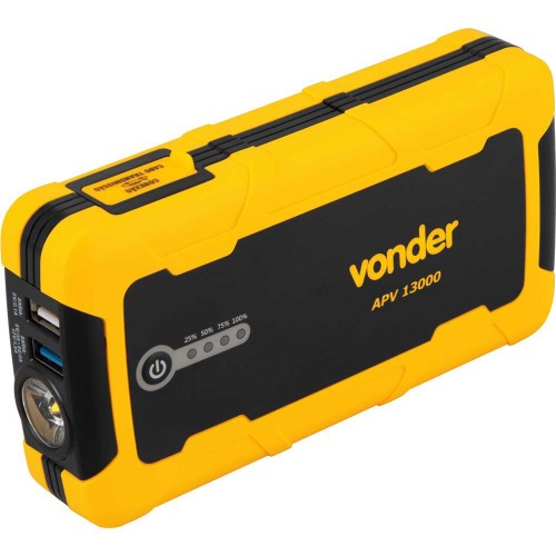 Auxiliar de partida portátil 600A 12 volts - APV 13000 Auxiliar de partida portátil 600A 12 volts - APV 13000