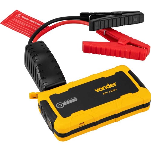 Auxiliar de partida portátil 600A 12 volts - APV 13000 Auxiliar de partida portátil 600A 12 volts - APV 13000