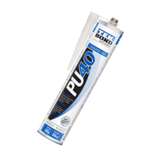 Adesivo selante PU branco cartucho 310ml - PU40
