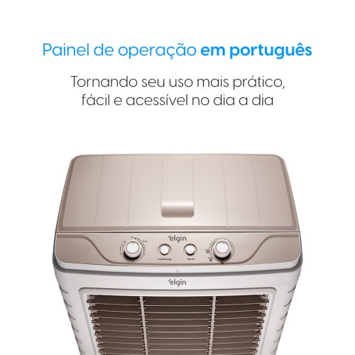 Climatizador de ar evaporativo portátil 177 Watts 65L 60m² - Big Air 110V Climatizador de ar evaporativo portátil 177 Watts 65L 60m² - Big Air 110V