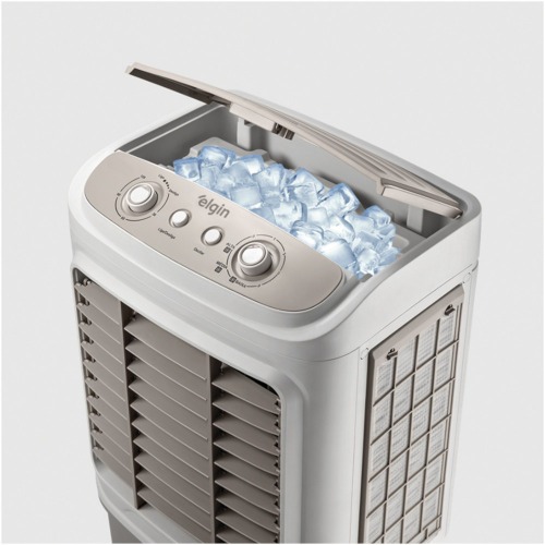 Climatizador de ar evaporativo port�til 182 Watts 65L 60m� - Big Air  220V