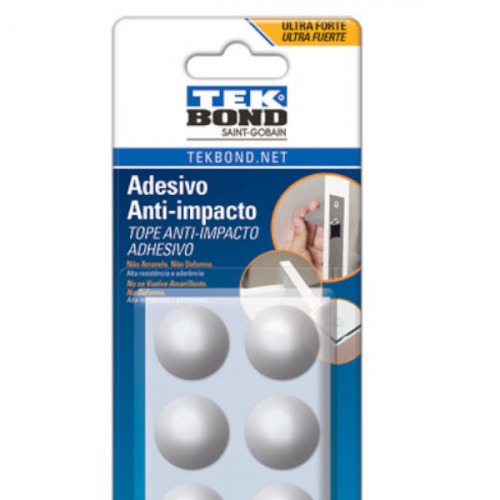 Protetor adesivo anti-impacto gota 19,1 mm com 6 unidades