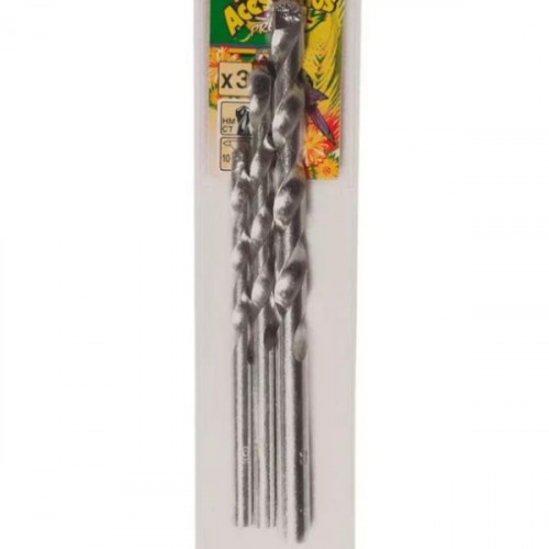 Jogo de brocas de w�dea para alvenaria 5 a 8 mm 3 pe�as