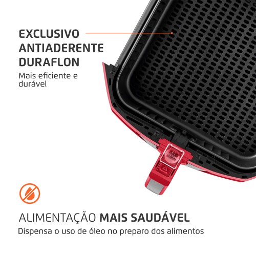 Fritadeira el�trica sem �leo Air Fryer 8L 1900W Mega Family - AFN-80-RI  110V