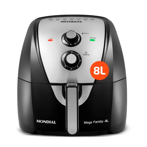 Fritadeira el�trica sem �leo Air Fryer 8L 1900W Mega Family - AFN-80-BI  220V