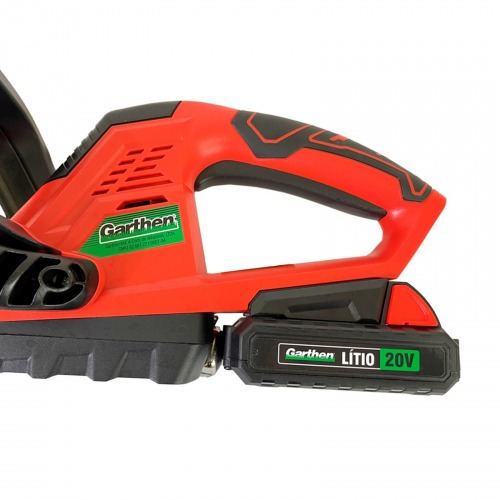 Aparador de cerca viva a bateria 20V l�mina 410 mm 1 Bateria e carregador - PCVB-200