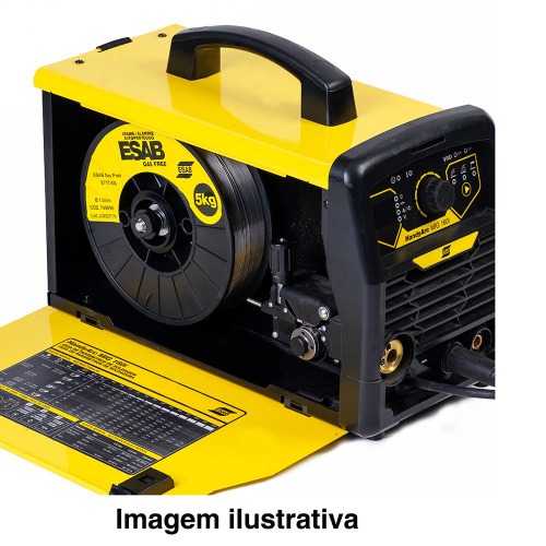 Arame para solda mig 1,0 mm 5 kg uso sem g�s - Gas Free