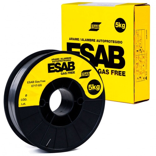 Arame para solda mig 0,8 mm 5 kg uso sem g�s - Gas Free