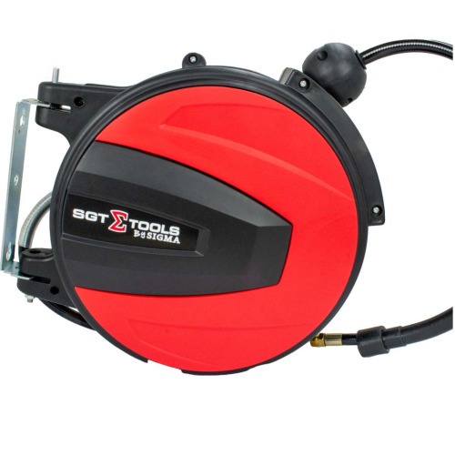 Carretel enrolador mangueira de ar híbrida 10 metros - SGT-9002 Carretel enrolador mangueira de ar híbrida 10 metros - SGT-9002