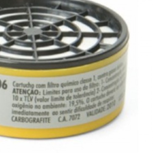 Cartucho para máscara respiratória - RC-206 Cartucho para máscara respiratória - RC-206