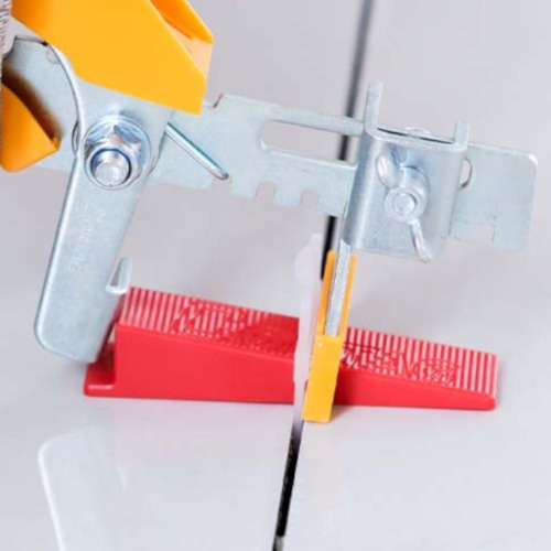 Espa�ador de 1,0 mm para nivelamento de piso com 50 pe�as 