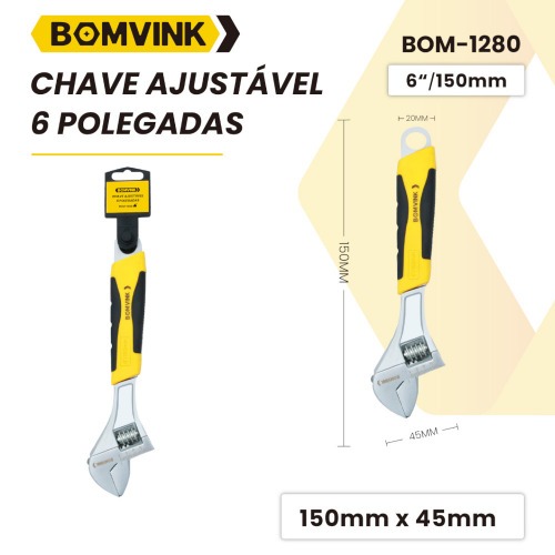 Chave ajustável 6 Chave ajustável 6