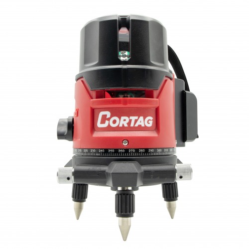 Nível a laser verde pendular giratório a bateria 5 linhas 15 m com maleta e 2 baterias - NLC 817 110V/220V Nível a laser verde pendular giratório a bateria 5 linhas 15 m com maleta e 2 baterias - NLC 817 110V/220V