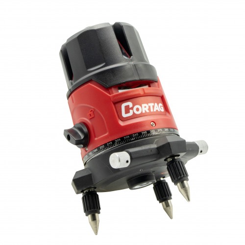 Nível a laser verde pendular giratório a bateria 5 linhas 15 m com maleta e 2 baterias - NLC 817 110V/220V Nível a laser verde pendular giratório a bateria 5 linhas 15 m com maleta e 2 baterias - NLC 817 110V/220V