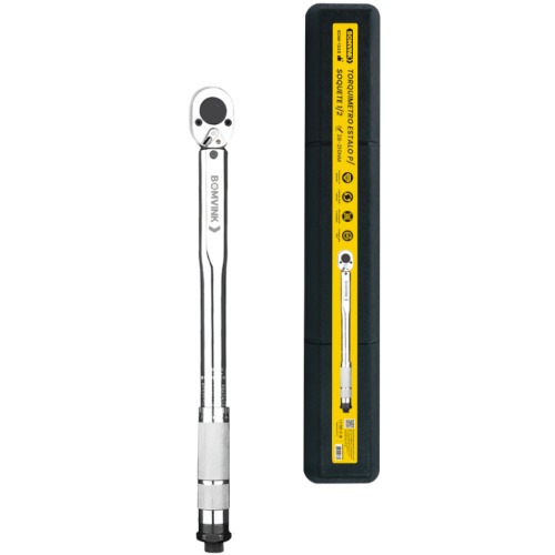 Torqu�metro de estalo 28 - 210 Nm encaixe 1/2