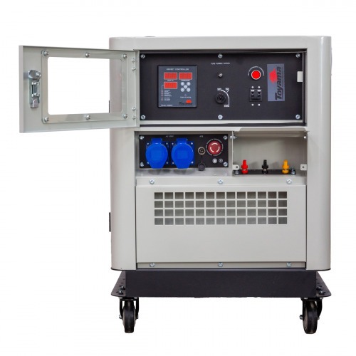 Gerador de energia 10 Kva a diesel cabinado partida elétrica monofásico - TDWG12000SGE-N 110V/220V Gerador de energia 10 Kva a diesel cabinado partida elétrica monofásico - TDWG12000SGE-N 110V/220V